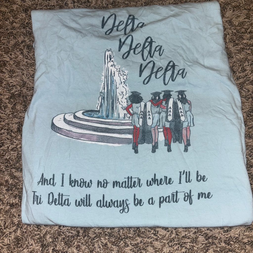 Tri DeltaDelta Delta Delta Graduation Shirt